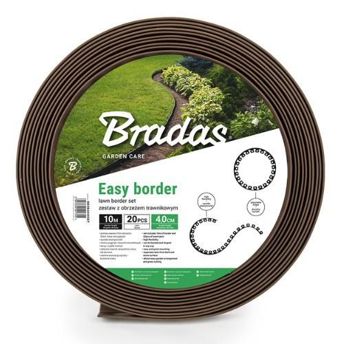 Kerti Szeg�ly Szett - EASY BORDER - 10 m x 4 cm - Barna