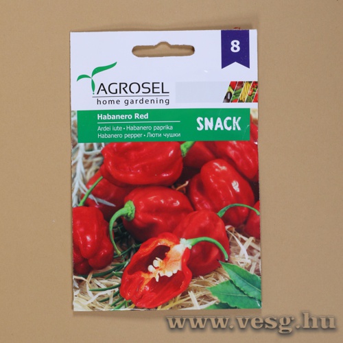 Paprika -  Piros - Habanero 30 szem