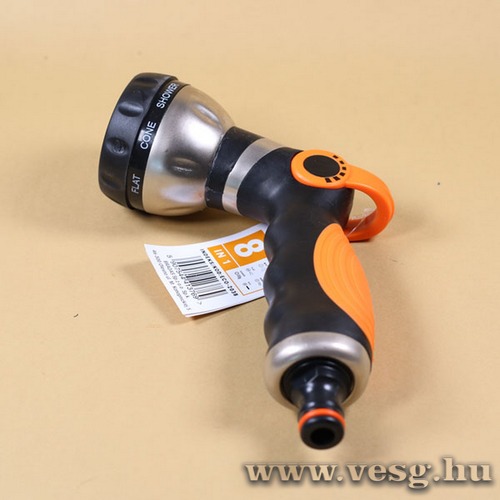 Bradas Locsol�pisztoly / 8 funkci�val,F�m /