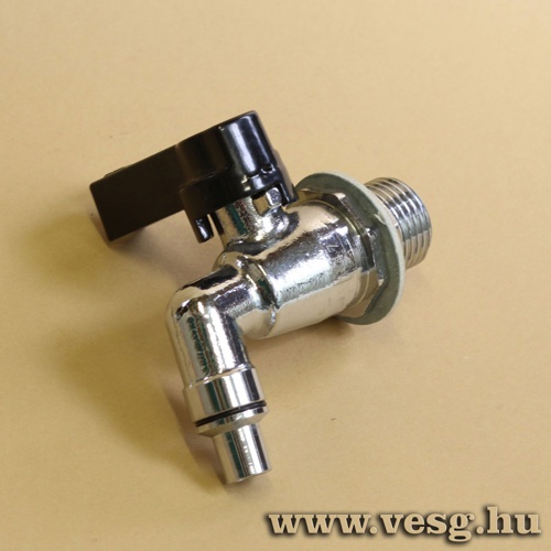 Rozsdamentes Tart�ly Csap - Kr�mozott - 1/2 coll