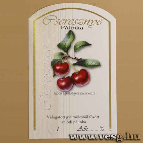 Plinks vegre Cmke /Cseresznye/