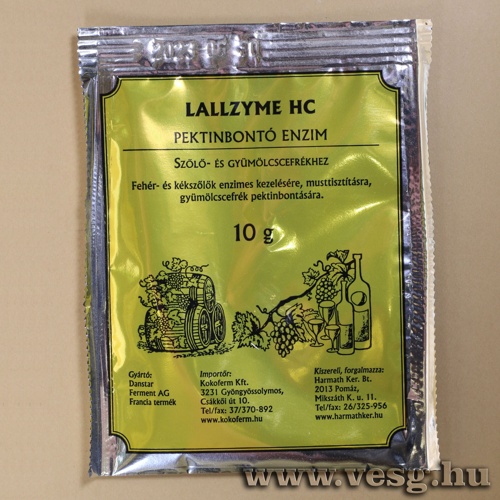 Lallzyme HC /Pektinbont Enzim/ 10g