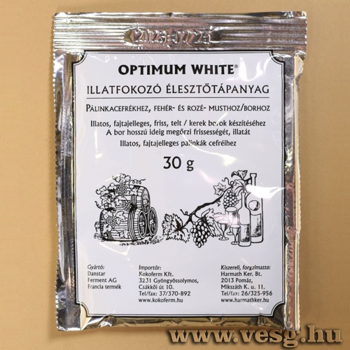 Optimum White /Illatfokoz leszttpanyag/ 30g