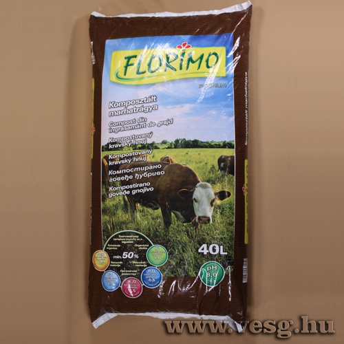 Florimo Komposztlt Marhatrgya 40 L