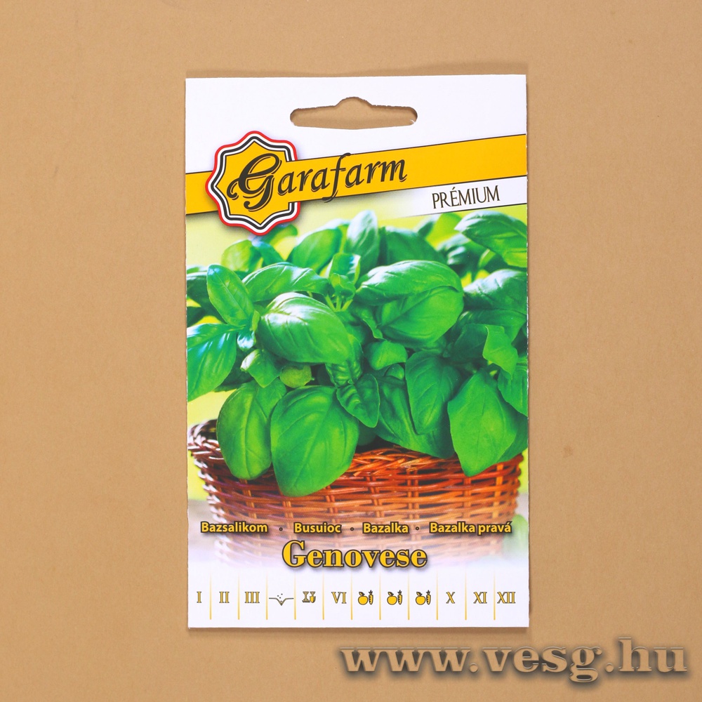 Bazsalikom - Genovese - Z�ld Level� 2 g