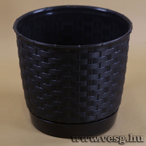 Prosperplast Ratolla Round vir�gcser�p 14,5cm /Umber/