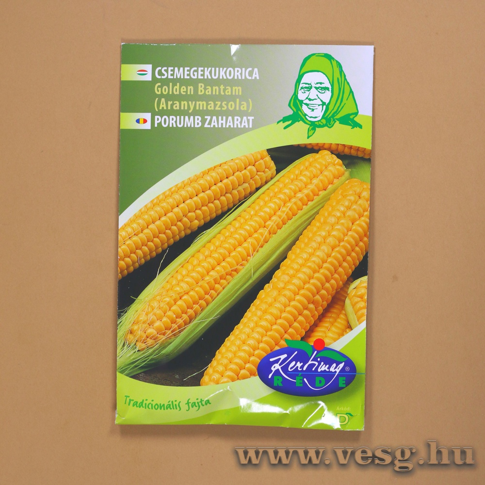 Csemegekukorica - Golden Bantam - Aranymazsola 50 g