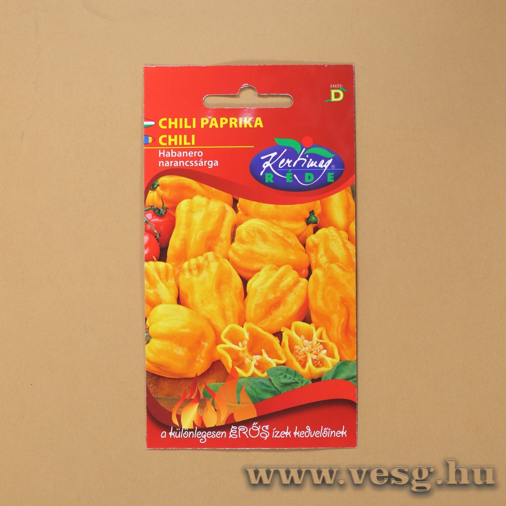 Paprika / Habanero - Narancss�rga / 20 szem