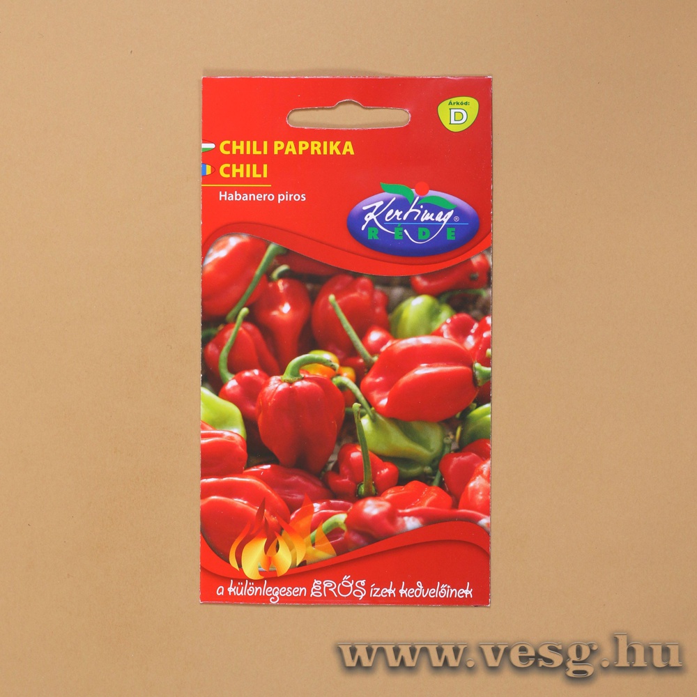 Paprika / Habanero - Piros / 20 szem