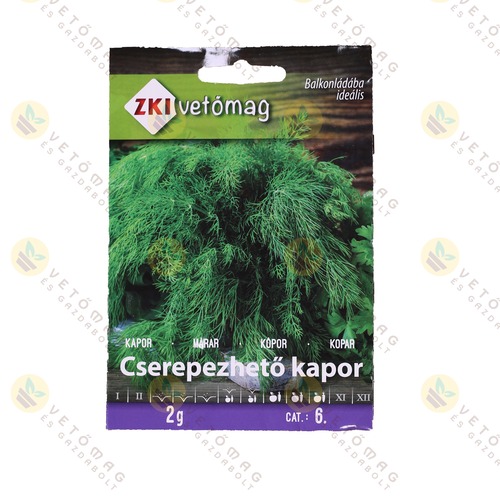 Cserepezhető Kapor 2 g